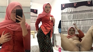 ABG Jilbab Pink Colmek>