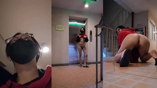 ABG Tiktok Viral Cantik Ekhib di Lorong Apart>