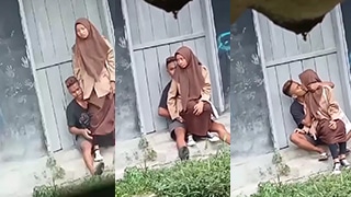 Anak Pramuka Ngewe Belakang Sekolah>